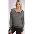 Jrs French Terry LS Pullover Sweater